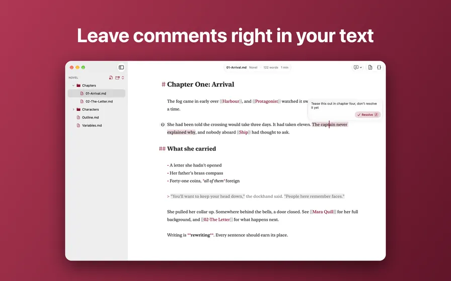 Sentence screenshot