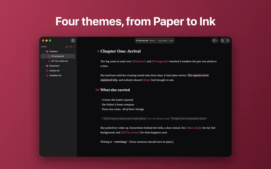 Sentence screenshot