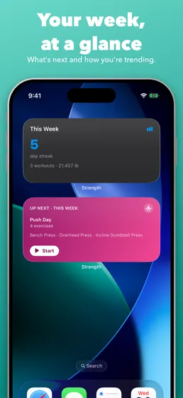 Strength screenshot